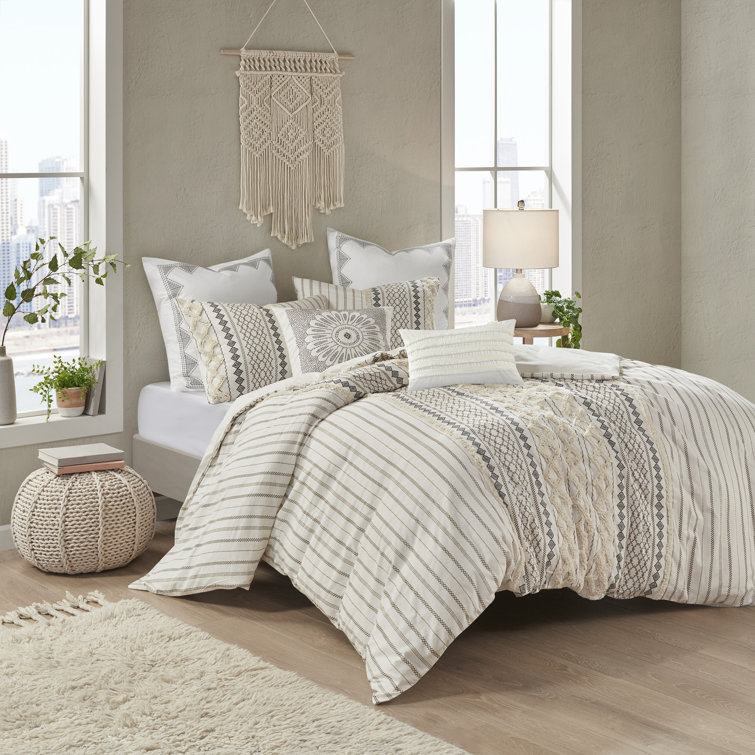 Union Rustic Admir Standard Cotton 200 TC Traditional 3 Piece Comforter